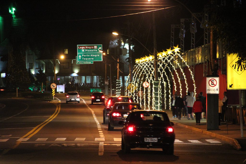 Chegada em Gramado